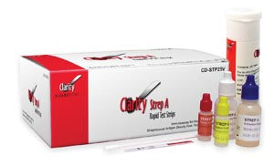 Clarity Diagnostics Infectious Disease. Pack Vial Strep A 59/Bx, Box