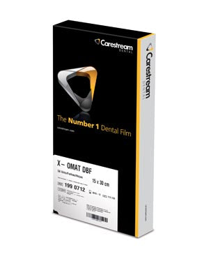 Carestream X-Omat Dbf Extraoral X-Ray Film. Xray Film Xtraoral Panoramicx-Omat Dbf 15X30Cm 50/Bx, Box