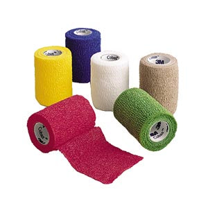 SELF-ADHERENT WRAP, 2" X 27", SINGLE PATIENT USE, LATEX FREE , TAN, NON-STERILE, 36/CS, SOLD AS CASE SOLVENTUM 1