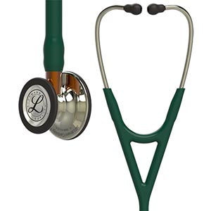 STETHOSCOPE, MIRROR FINISH CHESTPIECE, BURGUNDY TUBE, 27", SOLD AS EACH SOLVENTUM 1
