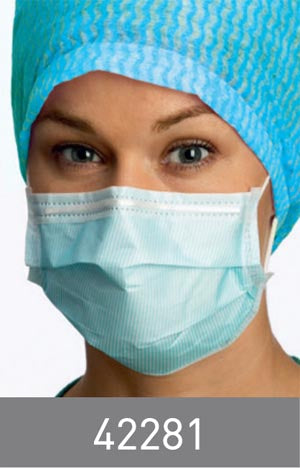 Molnlycke Barrier Ear-Loop Face Mask. Mask Sofloop Face Reg50/Bx 10Bx/Cs, Case