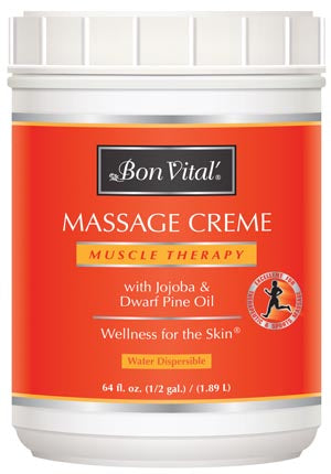 Hygenic/Performance Health Bon Vital Muscle Therapy Massage Cr�me. Creme Massagte Muscle Therapyhalf Gal 6/Cs, Case
