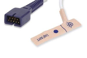 Cables And Sensors Disposable Ecg Leadwires. Sensor Spo2 Covidien 2 Nellcordisposable Infant 24/Bx (Drop), Box