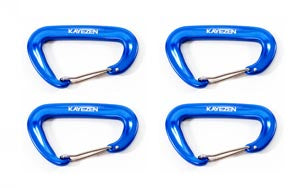 Vector Carabiner 4 Pack. Kayezen Vector Carabiner, 4/Pk (Rated Specifically To Pair W/ Attachments For The Kayezen Vector Or Any Cable Attachment Mach