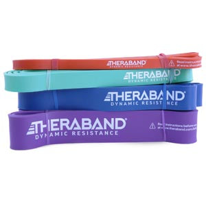 Hygenic/Thera-Band High Resistance Bands. Band Set Resistance High 4Set12/Cs, Case