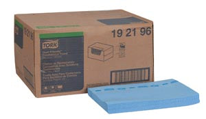 Essity Tork Foodservice Towels & Wipers. Towel Cleaning Quat 1/4 Foldblu/Blu 150Sht/Bx 1Bxc/S, Case