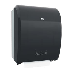 Essity Tork Hand Towel Dispensers. Dispenser Hand Towel Roll Univmechanical Blk Plastic, Each