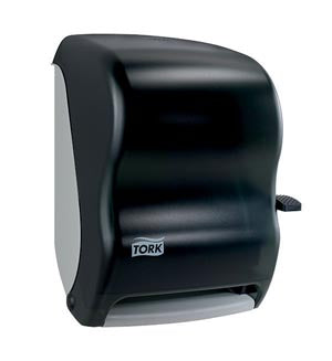 Essity Tork Hand Towel Dispensers. Dispenser Hand Towel Roll Univlever Auto Smoke Plastic, Each