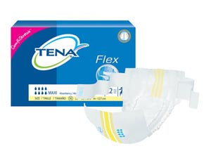 Essity Hms Tena Proskinª Flex Maxi. Brief Maxi Lg Yel 22/Pk 3Pk/Cs, Case
