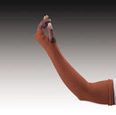 Tidi Posey Skin Sleeves. Skin Sleeves, Small, 15 1/2"L, 8 1/2" Circumference, Dark, Red Band (Continental Us + Hi Only). Protector Arm Sleeve Sm Darkr