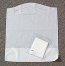 BIB, 20" X 29", DIE CUT NECK, BLUE, X-LARGE TISSUE/ POLY, 500/CS, SOLD AS CASE TIDI 203