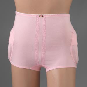 Tidi Posey Hipsters. Ladies' Community Hipster, Removable Pads, Medium (Continental Us + Hi Only). Pads Hipster Removable Womensmedium, Each