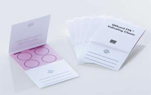 Qiagen Fta Nucleic Acid Collection. Ind Fta Classic Card 125Ul/500Ul 4-Sample Area 100/Pk, Pack