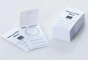 Qiagen Fta Nucleic Acid Collection. Card Micro Fta 1 Area 100/Pk, Pack