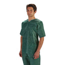 Barrier Extra Comfort Scrub Shirt, Green, 2X-Large 12/BAG -18650