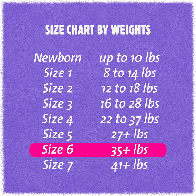 Cuties Complete Care Diapers, Size 6 200/CASE -CDB006