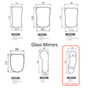 Lingual Dental Photo Mirror Glass Premium Osung -DME4G - Osung USA