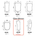 Buccal Dental Photo Mirror Glass Premium Osung -DME2G - Osung USA