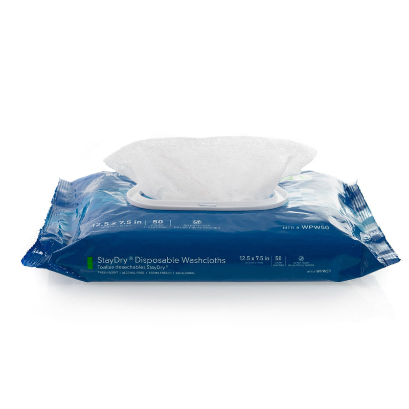 StayDry Scented Personal Wipe, 50 Count Soft Pack 1/PACK -WPW50