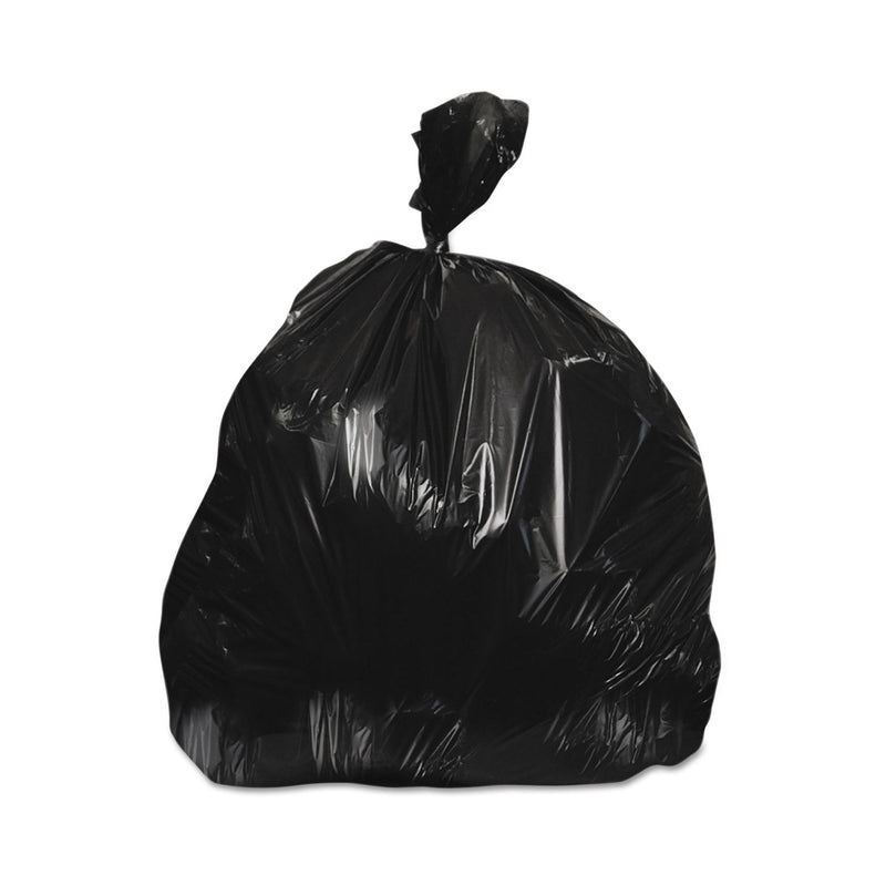 Heritage™ Heavy Duty Trash Bag, 45 gal, Black 125/CASE -H8046HK