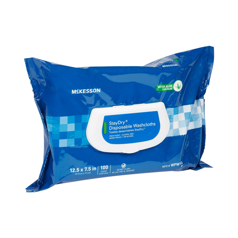 StayDry Scented Personal Wipe, 100 Count Soft Pack 6/CASE -WPW100