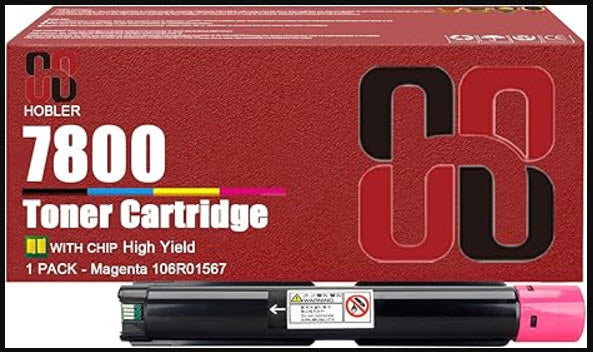 Ase Direct Xerox Toner Cartridges (Generic) Cartridge Phaser 7800 Page Field 17,000 1 Magenta Ctg (Full 1 Year Money Back Satisfaction Guarantee) -R-106R01567/106R01564