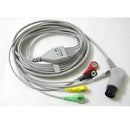 ECG 5-LEAD SHIELDED CABLE, SOLD AS EACH ICU 10000485