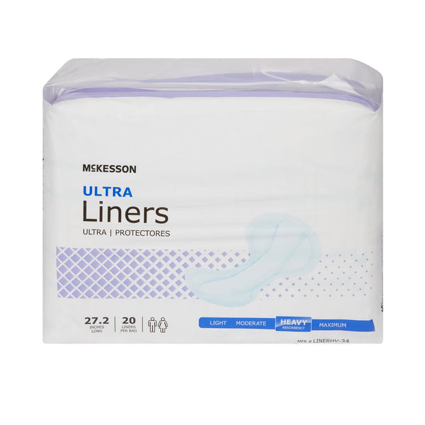 McKesson Ultra Incontinence Liner 80/CASE -LINERHV-34