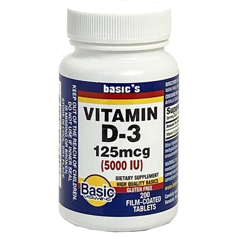 Basic's Vitamin D-3 Vitamin Supplement 1/EACH -30761017840