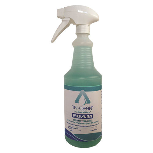 Brandmax Enzymatic Cleaner Enzyme Cleaner Triple Readytriclean 32Oz Foam Spray 12/Cs