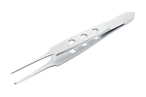 Br Surgical Bishop-Harmon Forceps Bishop Harmon Iris Forceps, Straight, 1X2 Teeth, 0.3Mm Tip, 3_"