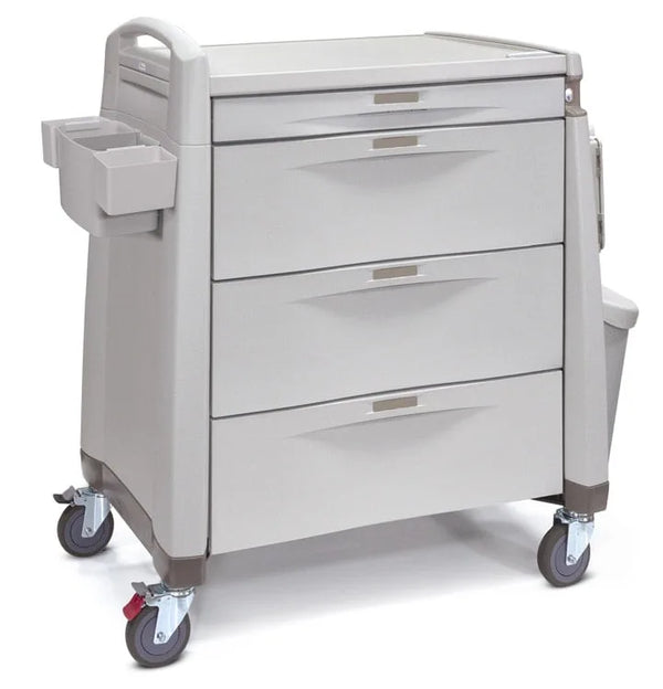 Capsa Healthcare Avalo Medical Cart Cart Pcl Core Lck 10 High 2Keyone Hndl 10In Narc Box (Drop)