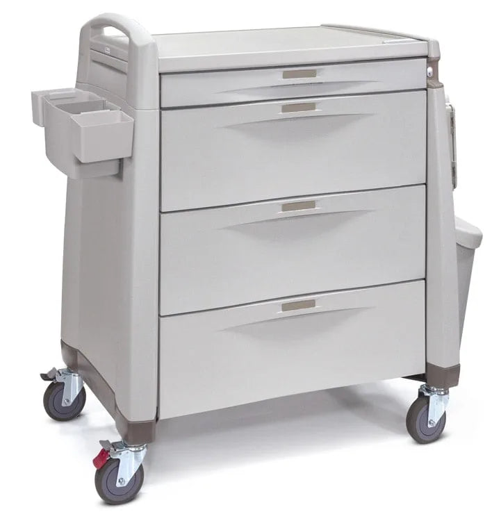 Capsa Healthcare Avalo Medical Cart Cart Pcl Core Lck 10 High 2Keyone Hndl 10In Narc Box (Drop)