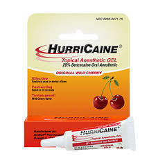 Beutlich Hurricaine Topical Anesthetic Anesthetic Gel Topicalhurricaine Cherry 1.5Oz Tube