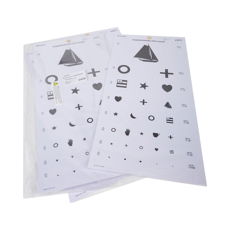 McKesson Eye Test Chart 5/BAG -63-3052