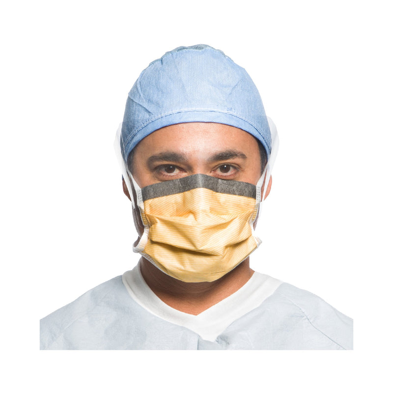 FluidShield Surgical Mask with Eye Shield 100/CASE -48247