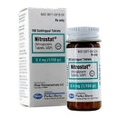 NITROSTAT SUBLINGUAL TABLETS, 1/150GR .4MG, 100/BTL, SOLD AS EACH  INSOURCE, 10000061