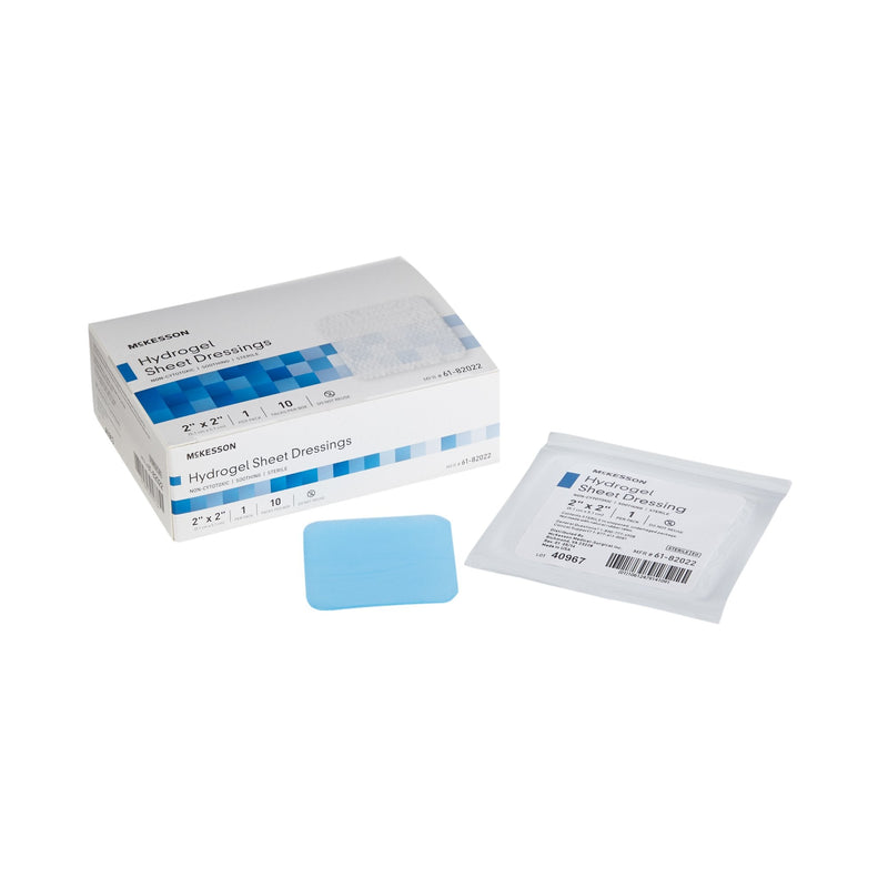McKesson Hydrogel Dressing, 2 x 2 Inch 40/CASE -61-82022