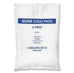 ULINE REFRIGERANT GEL PACK, 3/4 X 4 X 5-1/2 INCH, SOLD AS 48/CASE ULINE S-9902