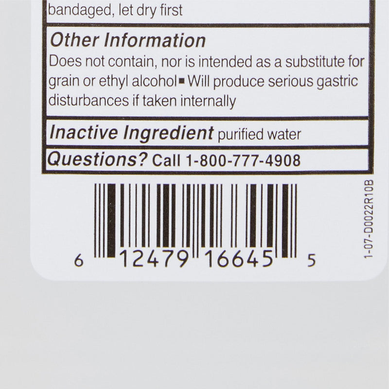 McKesson Isopropyl Alcohol Antiseptic, 16 oz. Bottle 12/CASE -23-D0022