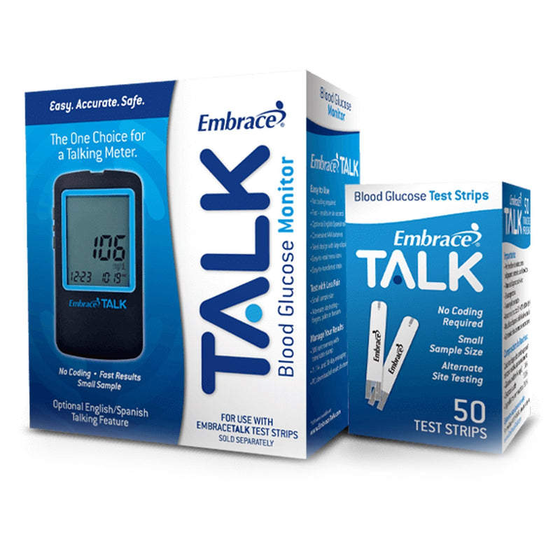 Omnis Health Embrace Blood Glucose Test Strips 1/BOX -APX03AB0303