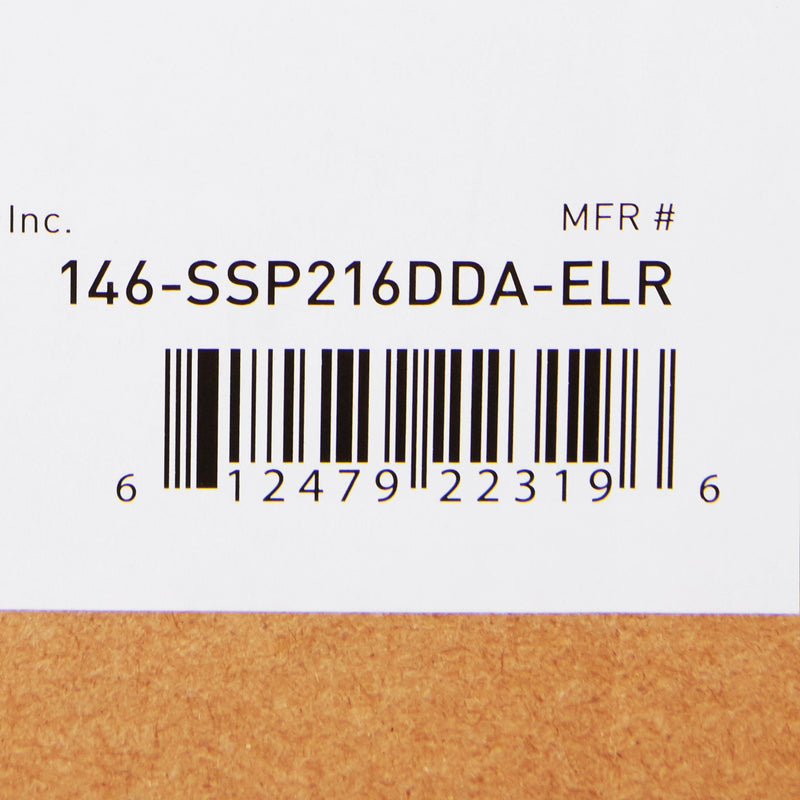 McKesson Wheelchair, 16 Inch Seat Width 1/EACH -146-SSP216DDA-ELR