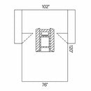Laparoscopic / Cholecystectomy Abdominal Drape, 102 X 72 X 120 Inch, Sold As 10/Each O&M 89225
