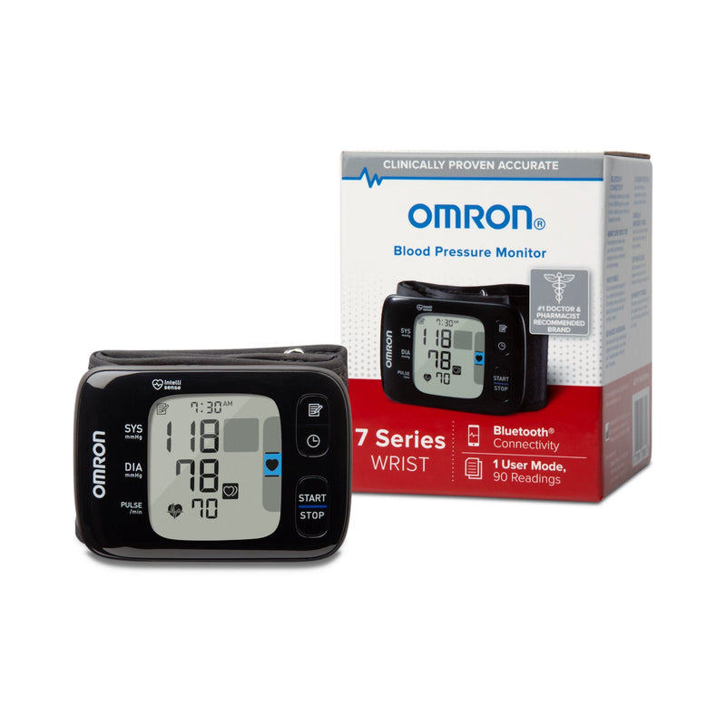 Omron 7 Series Digital Blood Pressure Wrist Unit, Automatic Inflation, Adult, One Size Fits Most 1/EACH -BP6350