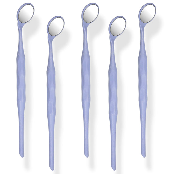 5 Pieces Dental Autoclavable Disposable Mouth Mirror Purple -ORAL32 - Osung USA