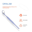 25 Pieces Dental Autoclavable Disposable Mouth Mirror Purple -ORAL32 - Osung USA