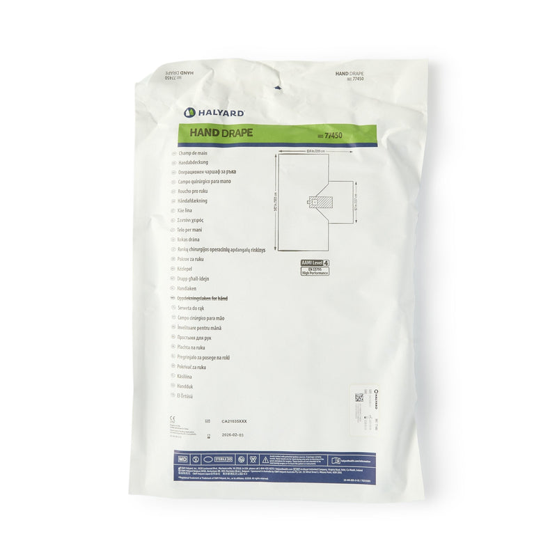 Halyard Sterile Hand Orthopedic Drape, 114 x 142 Inch 1/EACH -77450