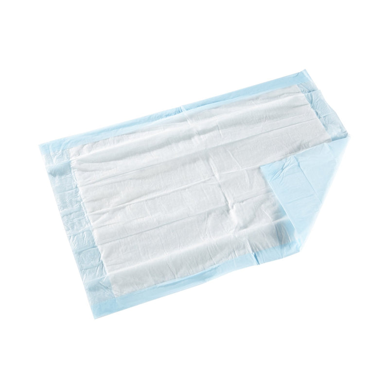 McKesson Classic Light Absorbency Underpad, 17 x 24 Inch 300/CASE -UPLT1724