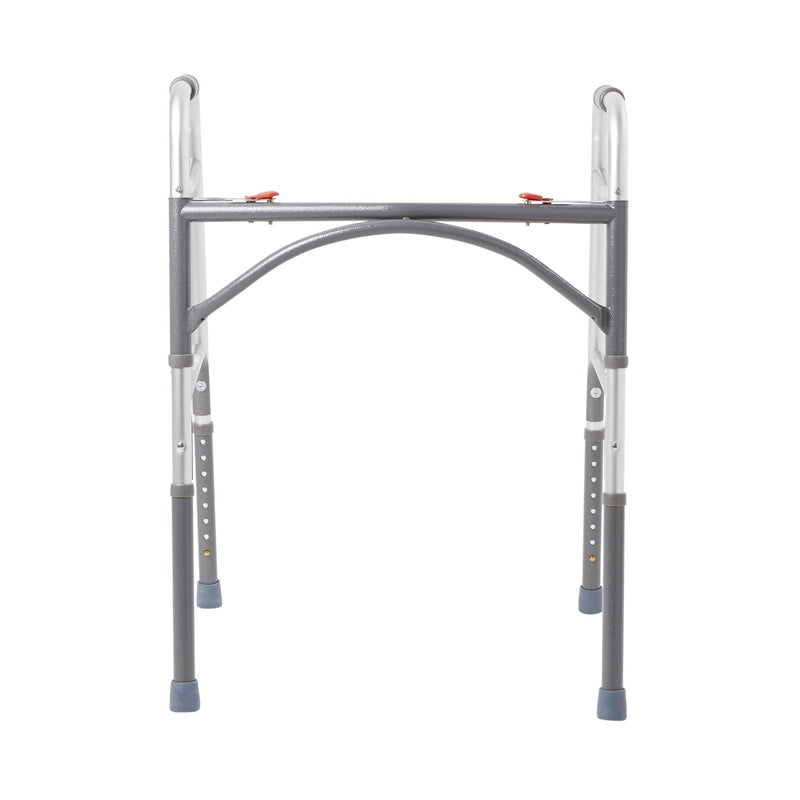 McKesson Steel Bariatric Folding Walker, 32½ – 39 Inch Height 1/EACH -146-10220-2