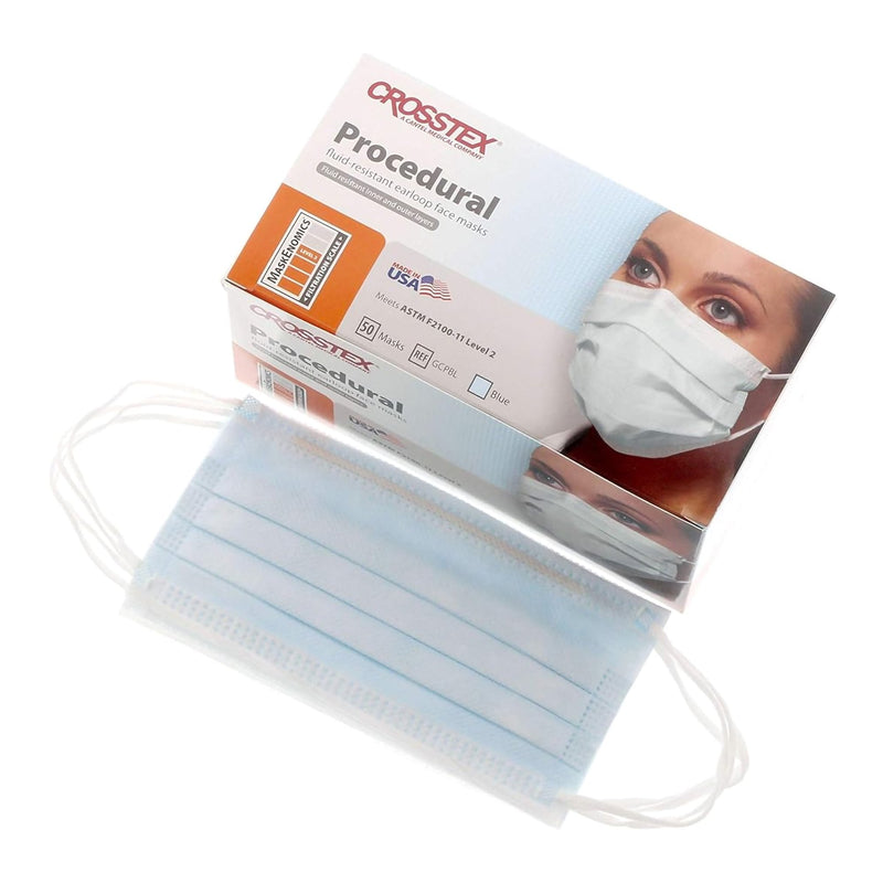 Crosstex Procedure Mask 50/BOX -GCPBL